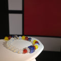 Absolute Balance: Mondrian Inspired Lapis Lazuli & Carnelian Bracelet——A grid palette for logic and equilibrium