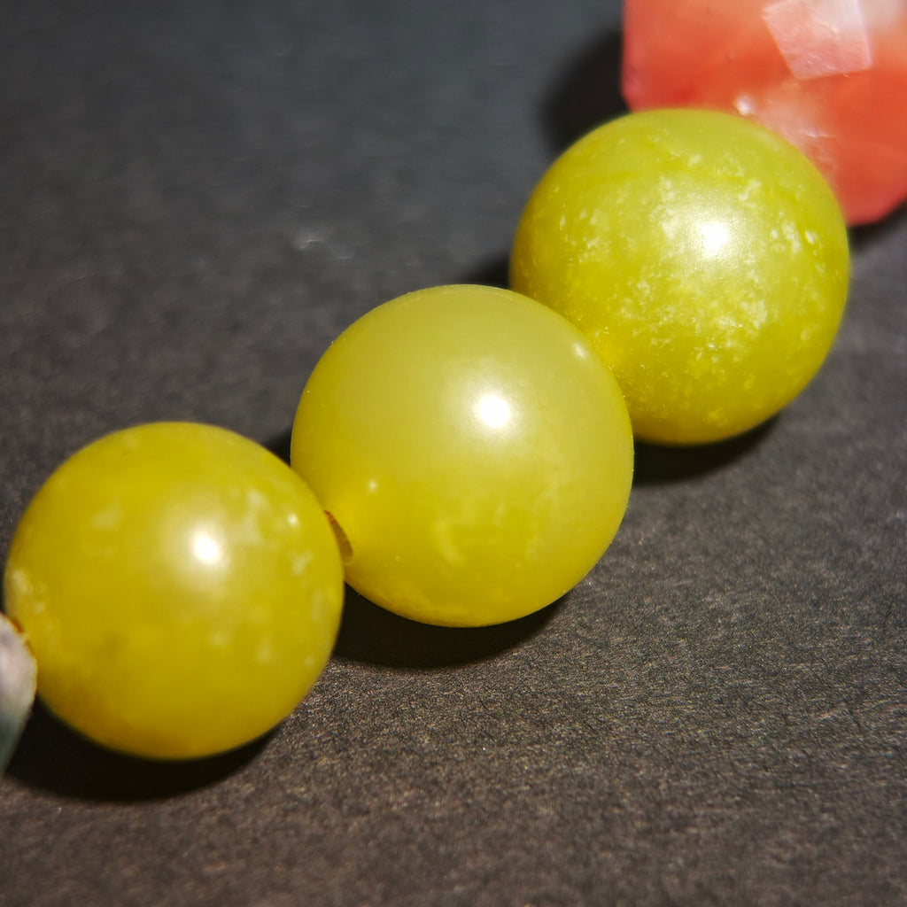 Botanical Light: Monet Inspired Strawberry Quartz & Epidote Bracelet——A sun-dappled palette for self-love and relationship